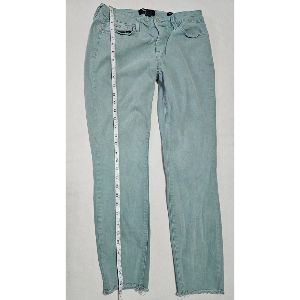 Nine West Women's Sage Green Blue Jeans Size 4 - Picture 10 of 16